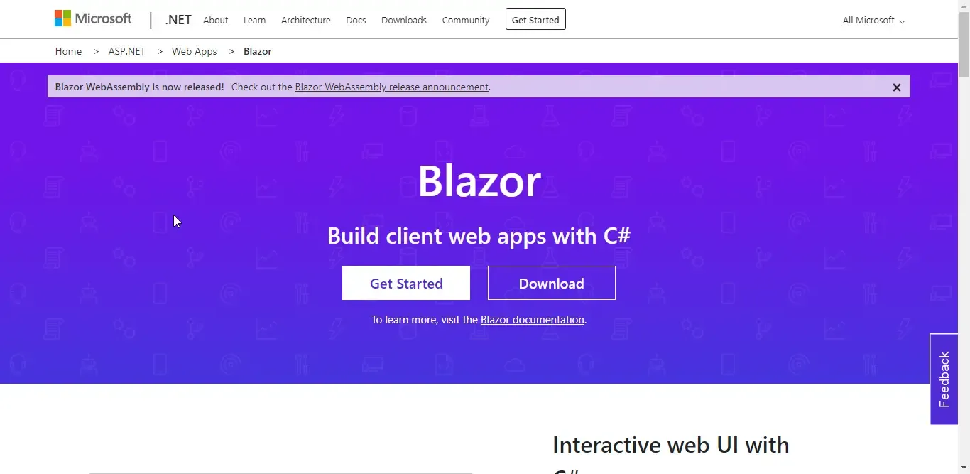 getting-started-with-blazor getting-started-with-blazor