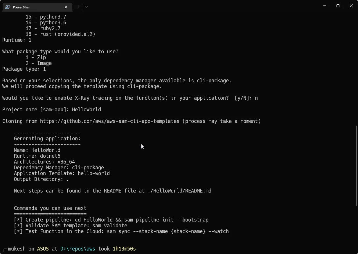 aws-sam-cli-for-dotnet-developers