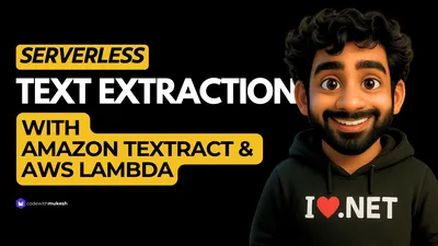 Text Extraction with AWS Lambda and Amazon Textract in .NET