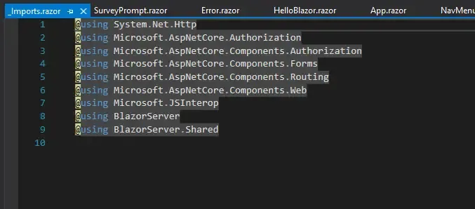exploring-blazor-project-structure