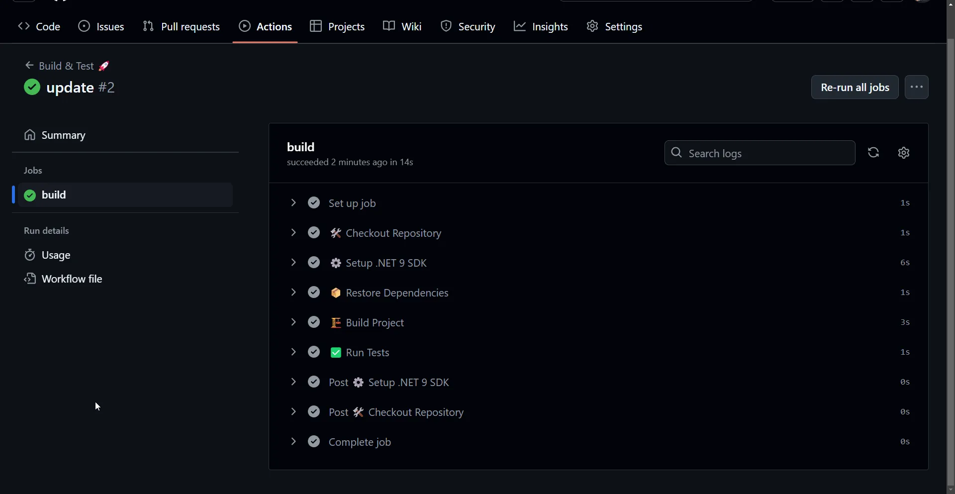 .NET Build .NET Build
