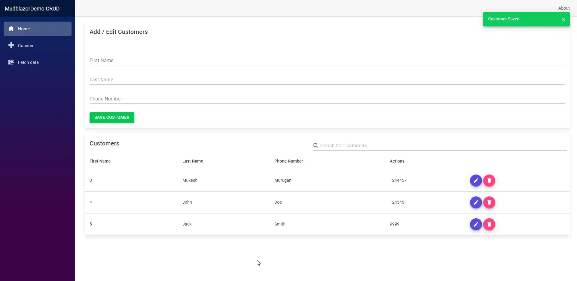 blazor-crud-using-mudblazor