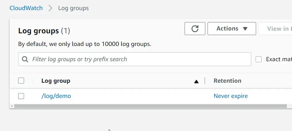 amazon-cloudwatch-logging-serilog-dotnet