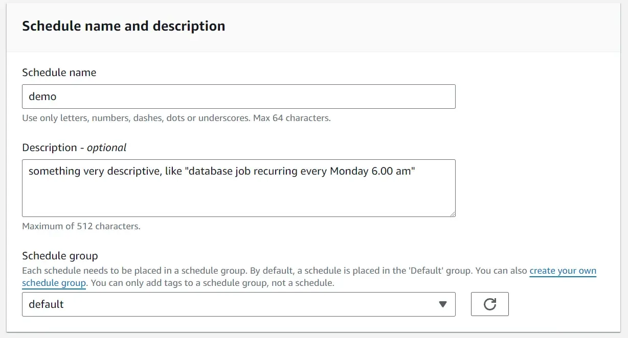 schedule-aws-lambda-with-amazon-eventbridge-scheduler