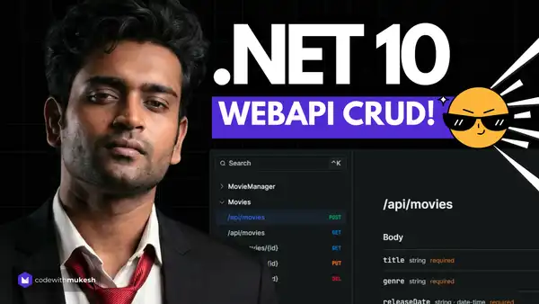 ASP.NET Core 10 Web API CRUD with Entity Framework Core - Complete Tutorial with DDD & PostgreSQL (2026)