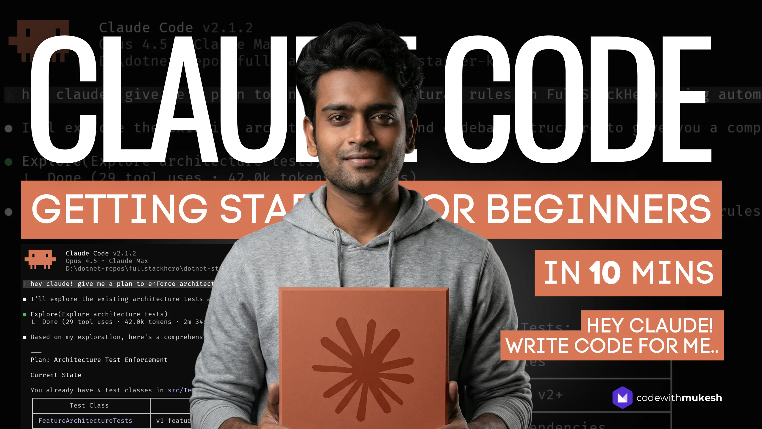 Claude Code terminal interface showing AI powered coding assistant in action