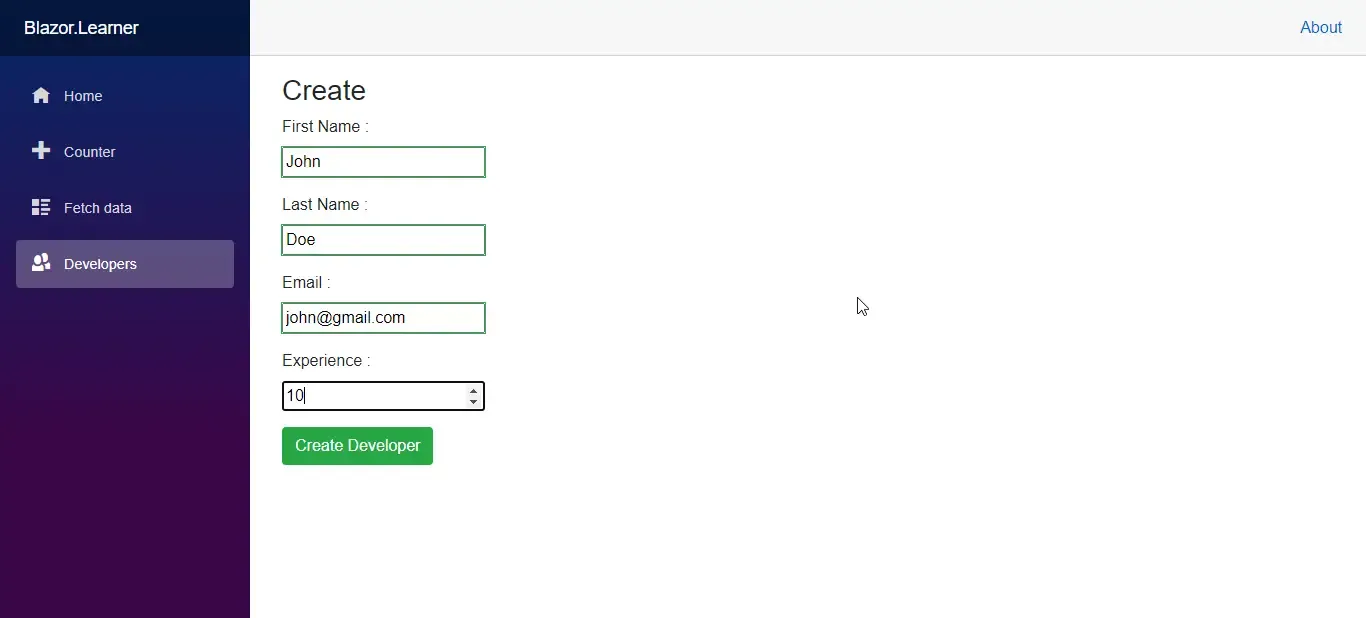blazor-crud-with-entity-framework-core