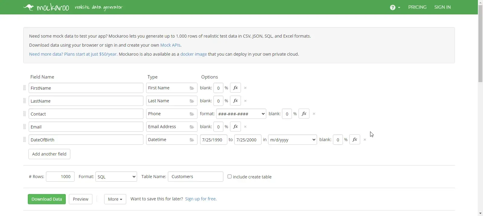 jquery-datatable-in-aspnet-core