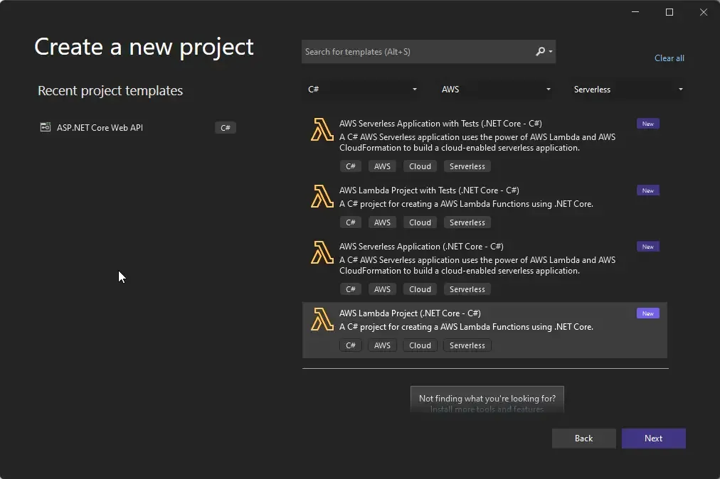 aws-lambda-with-net-6 aws-lambda-with-net-6