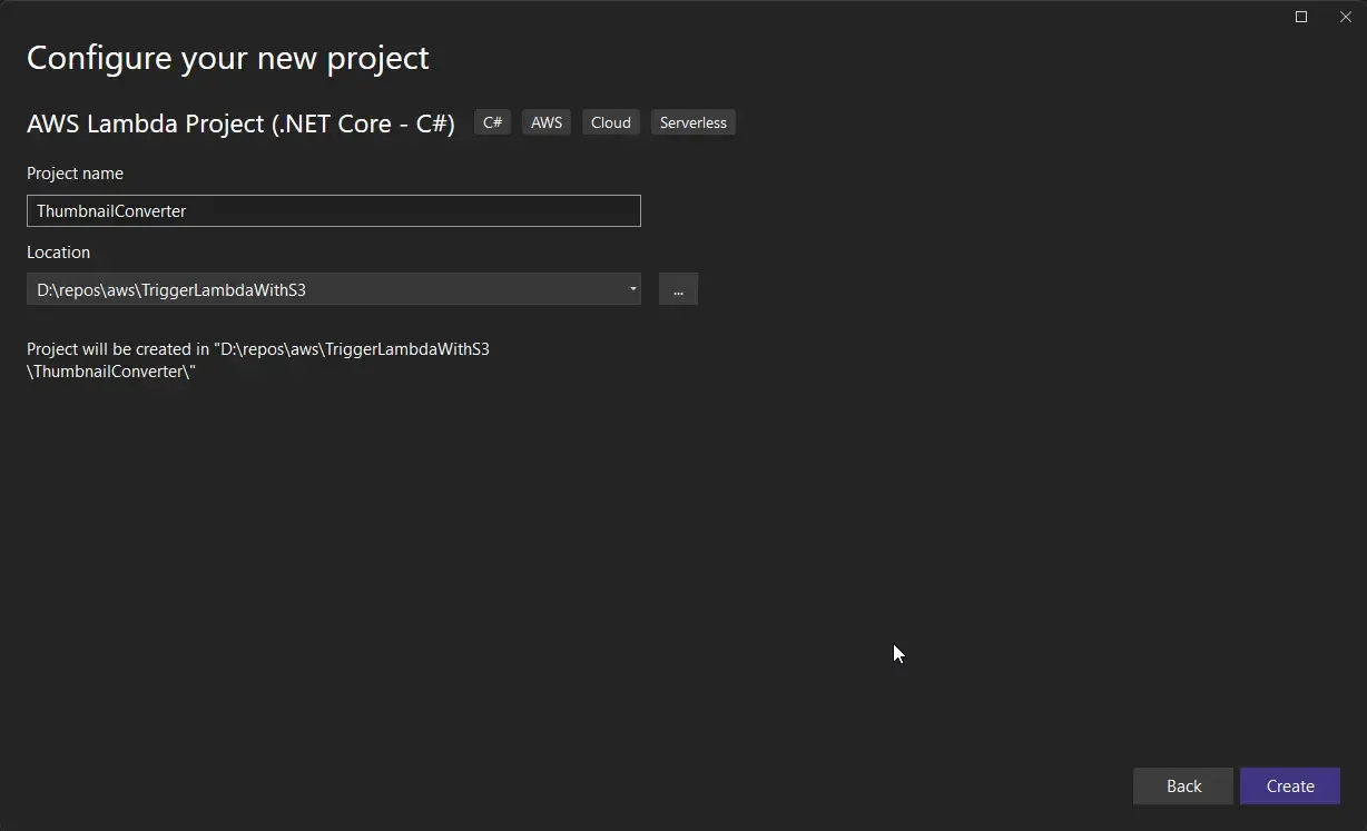 trigger-aws-lambda-with-s3-events-dotnet