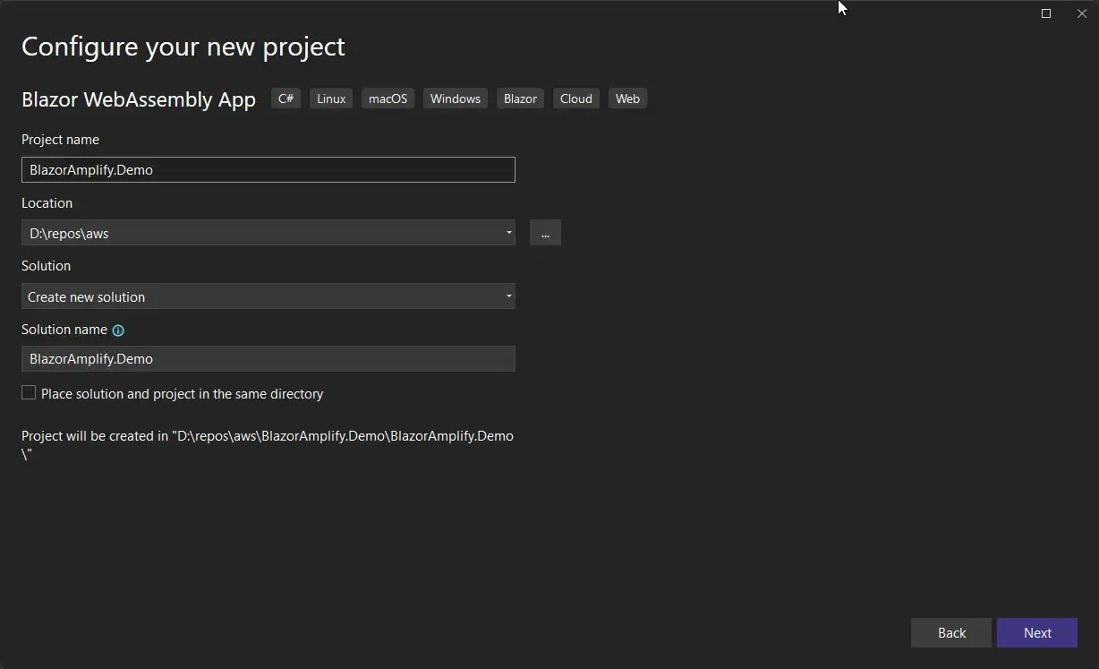 deploy-blazor-webassembly-to-aws-amplify
