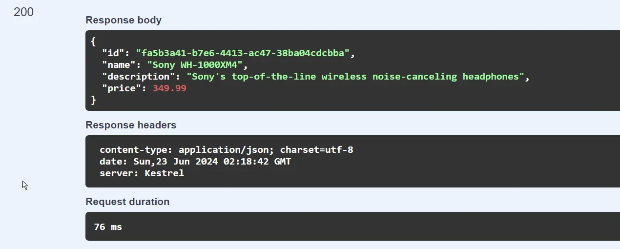 Get Product By ID Get Product By ID