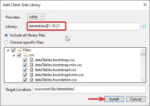 jquery-datatable-in-aspnet-core