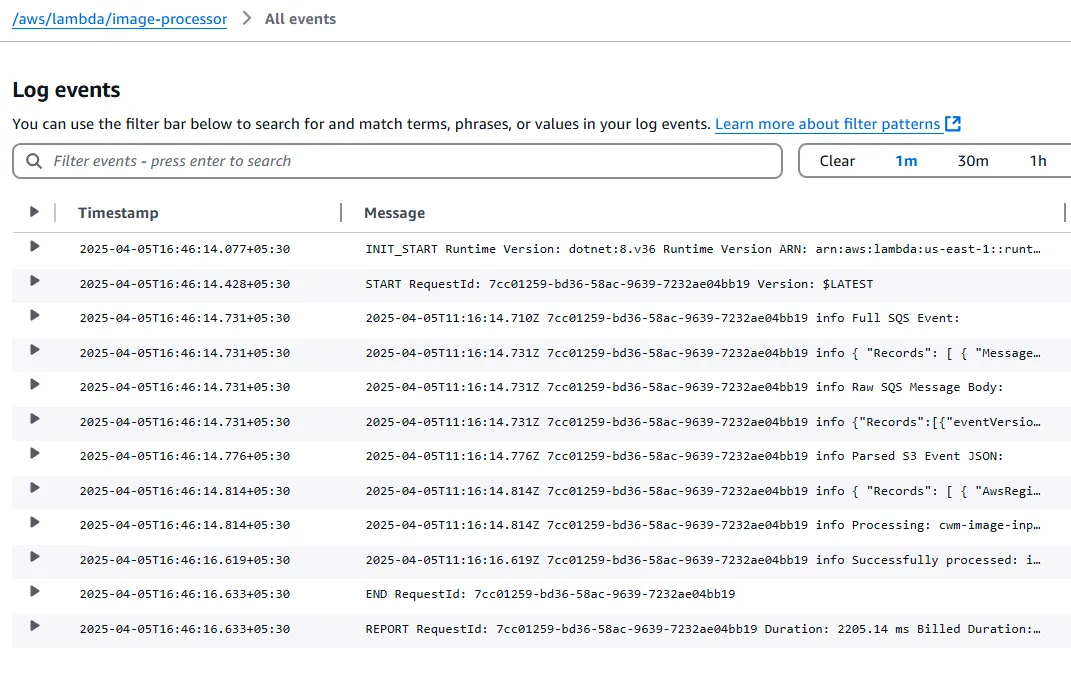 Scalable Serverless Image Processing Pipeline
