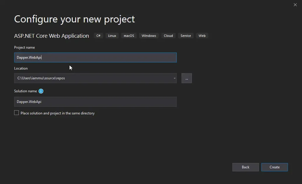 dapper-in-aspnet-core