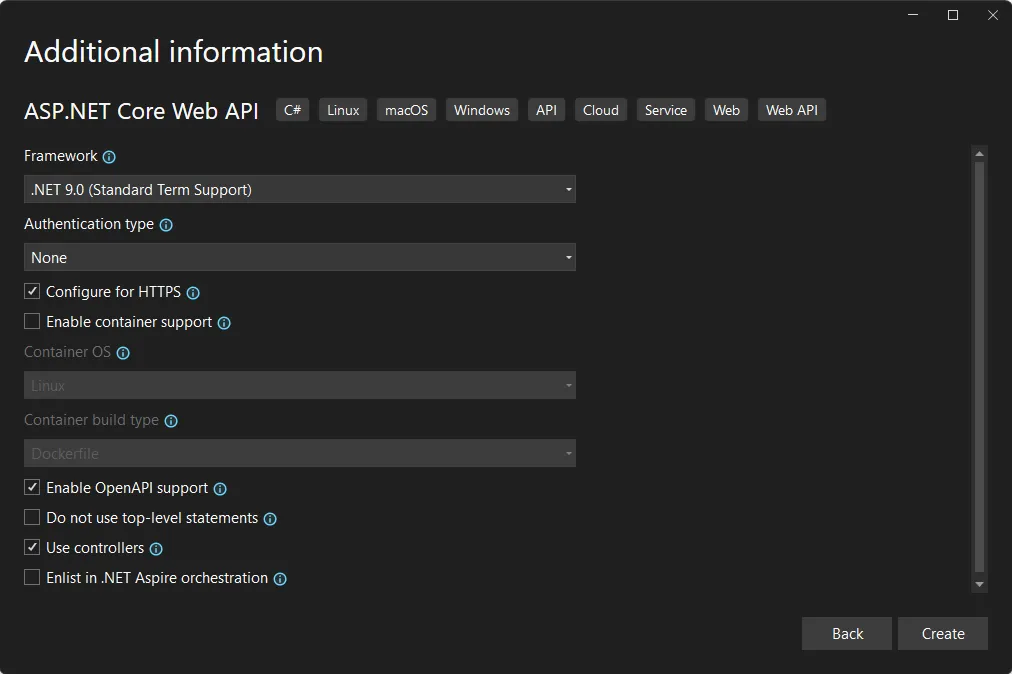 .NET 9 WebAPI .NET 9 WebAPI