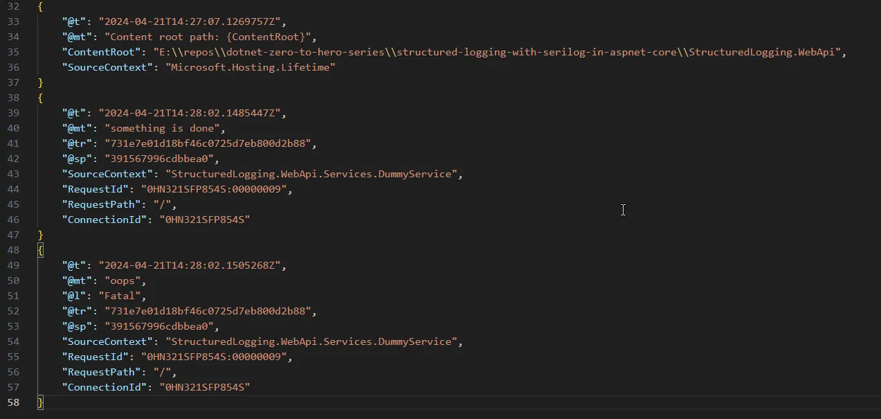 serilog structured logging serilog structured logging