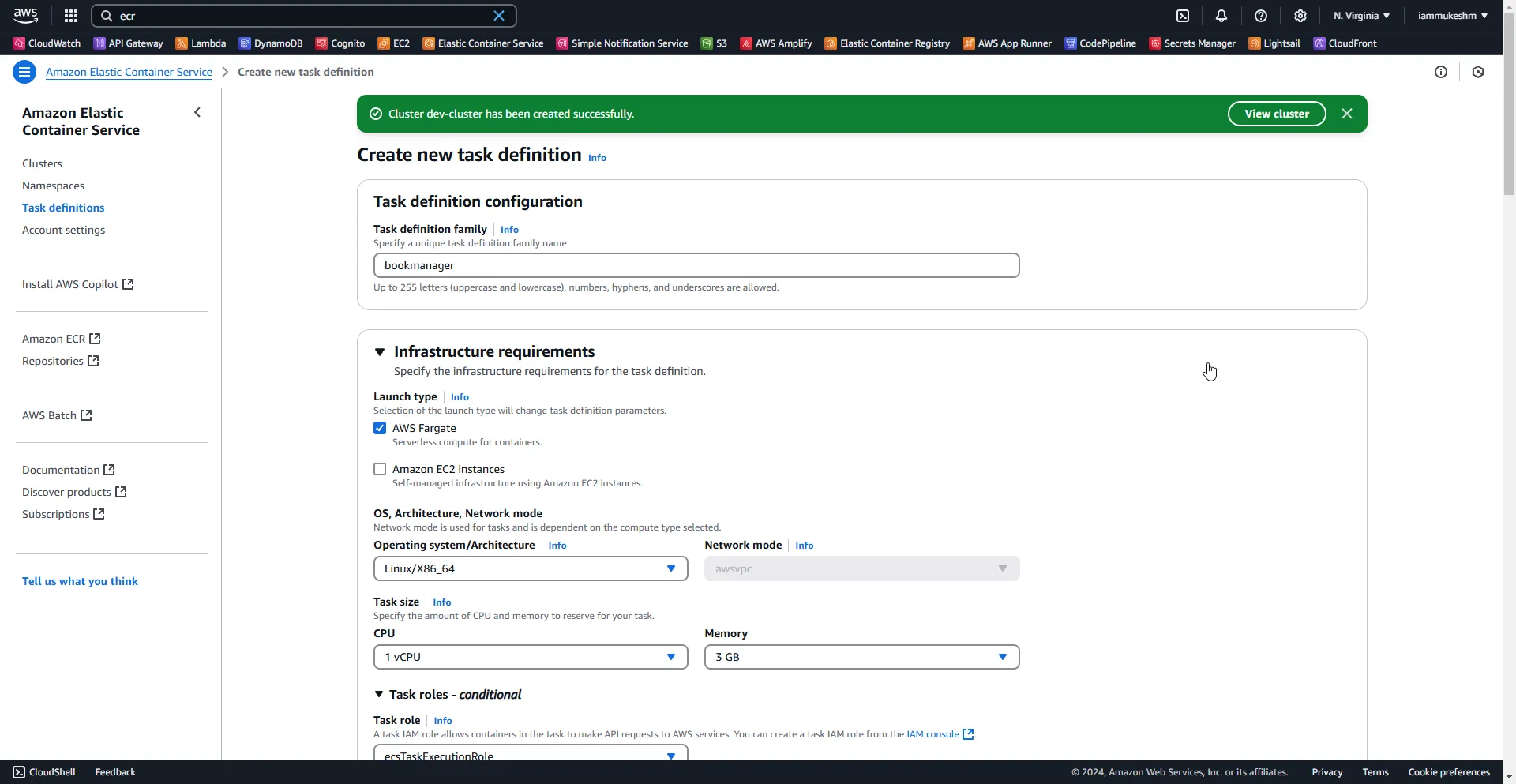 Task Definition Task Definition