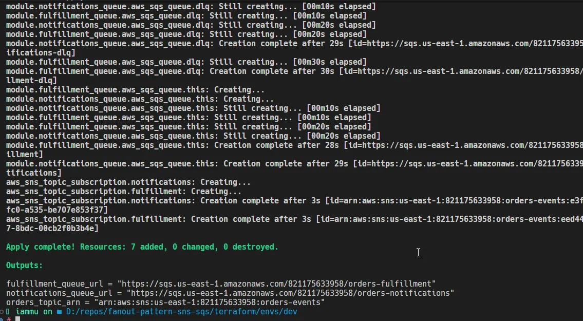 Terraform Outputs
