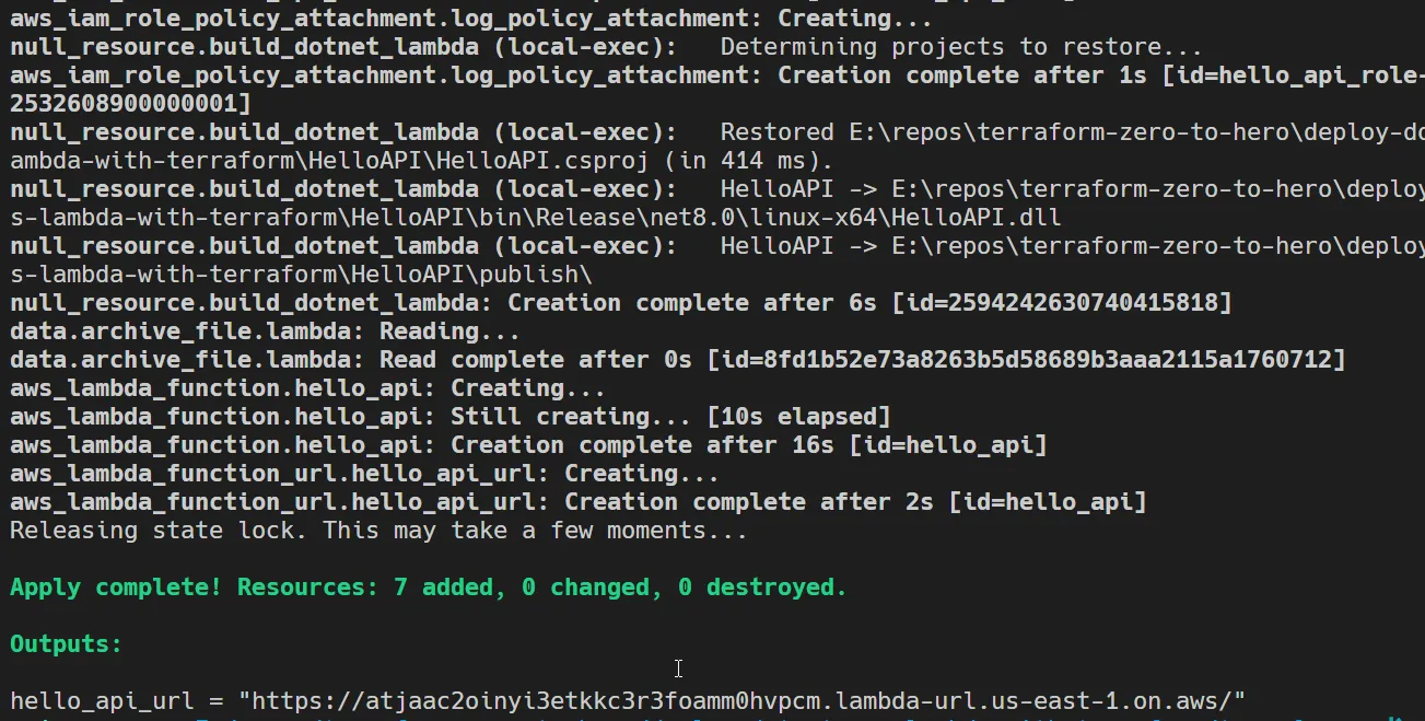 Terraform Apply Terraform Apply