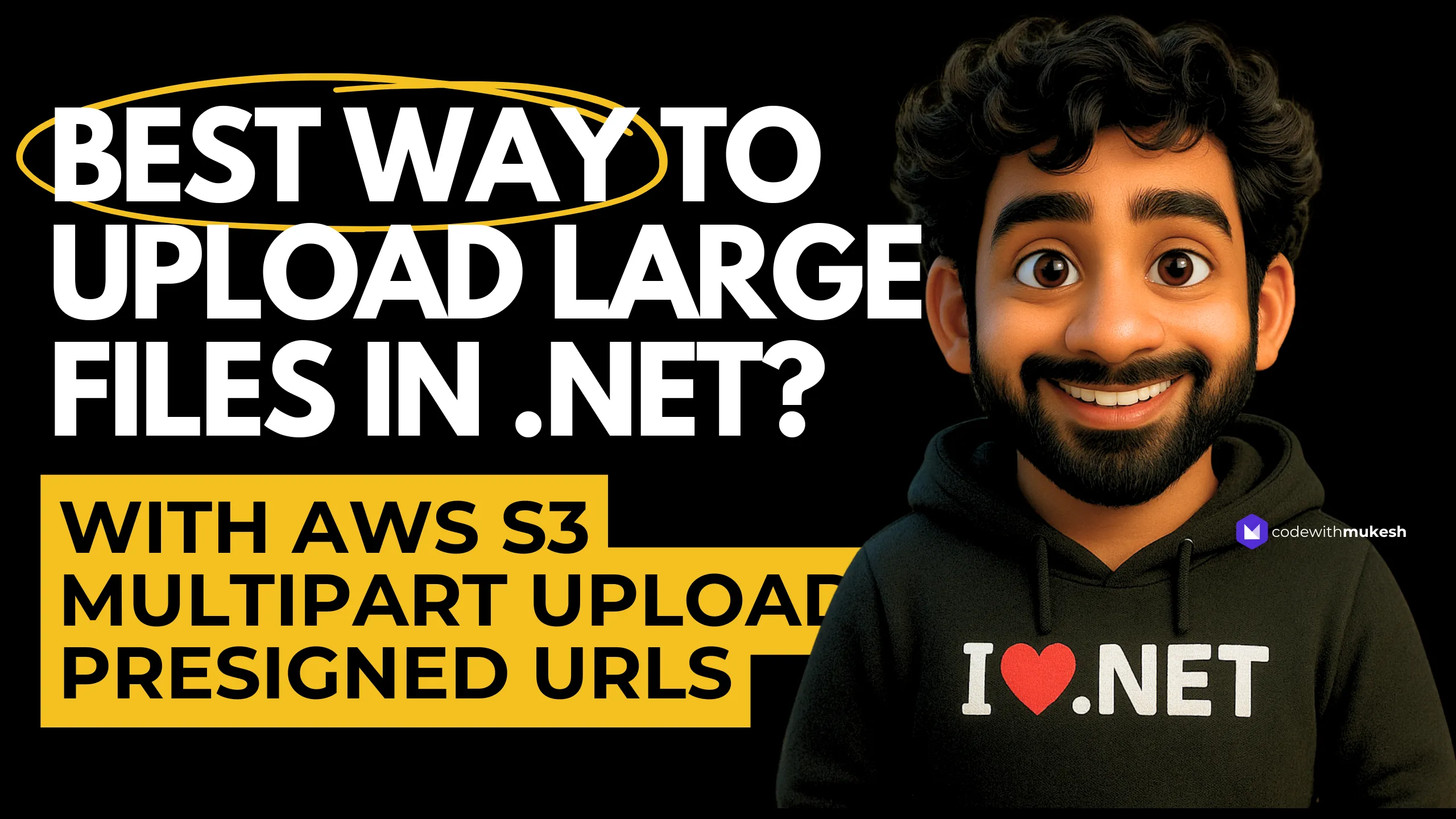 How to Upload Large Files in ASP.NET Core Using S3 Multipart Upload and Presigned URLs